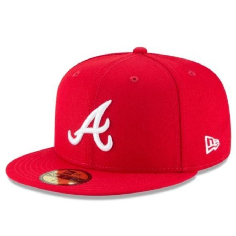 ATLANTA BRAVES NEW ERA AUTHENTIC COLLECTION 59FIFTY-REDNVSOCCER