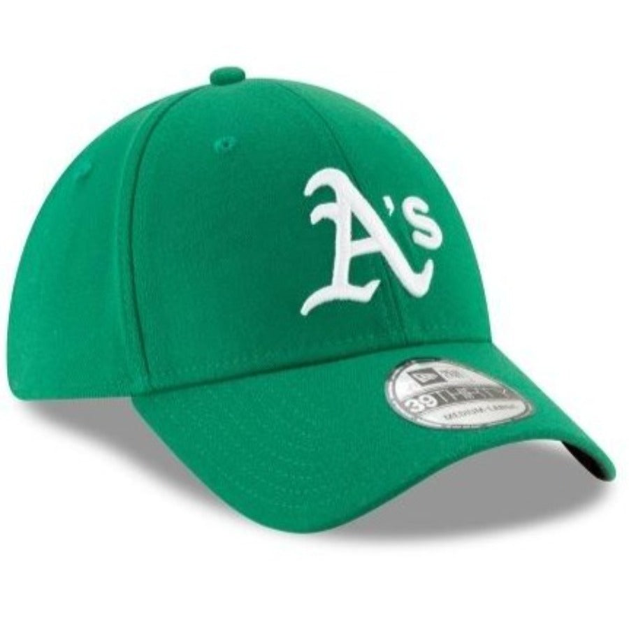 New Era Men's Oakland A's 39Thirty Team Classic Stretch Fit- Kelly green Nvsoccer.com Thecoliseum