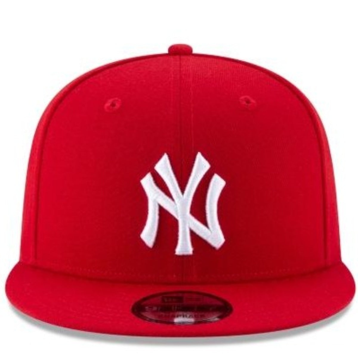New York Yankees New Era Basic 9FIFTY Snapback Hat-Red nvsoccer.com the coliseum