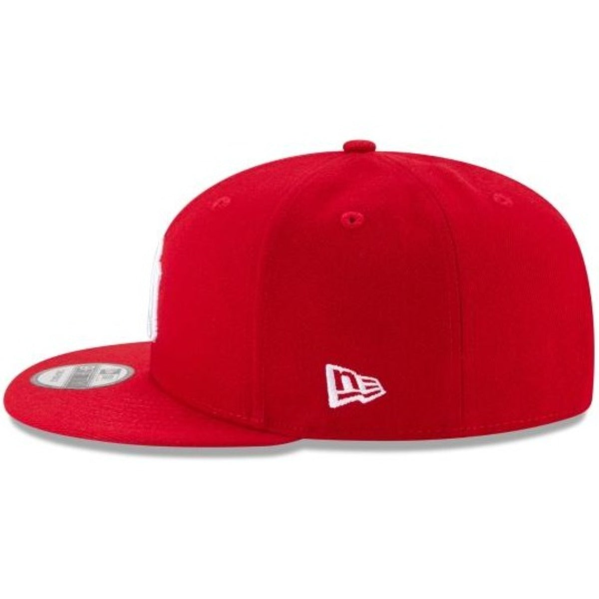 New York Yankees New Era Basic 9FIFTY Snapback Hat-Red nvsoccer.com the coliseum