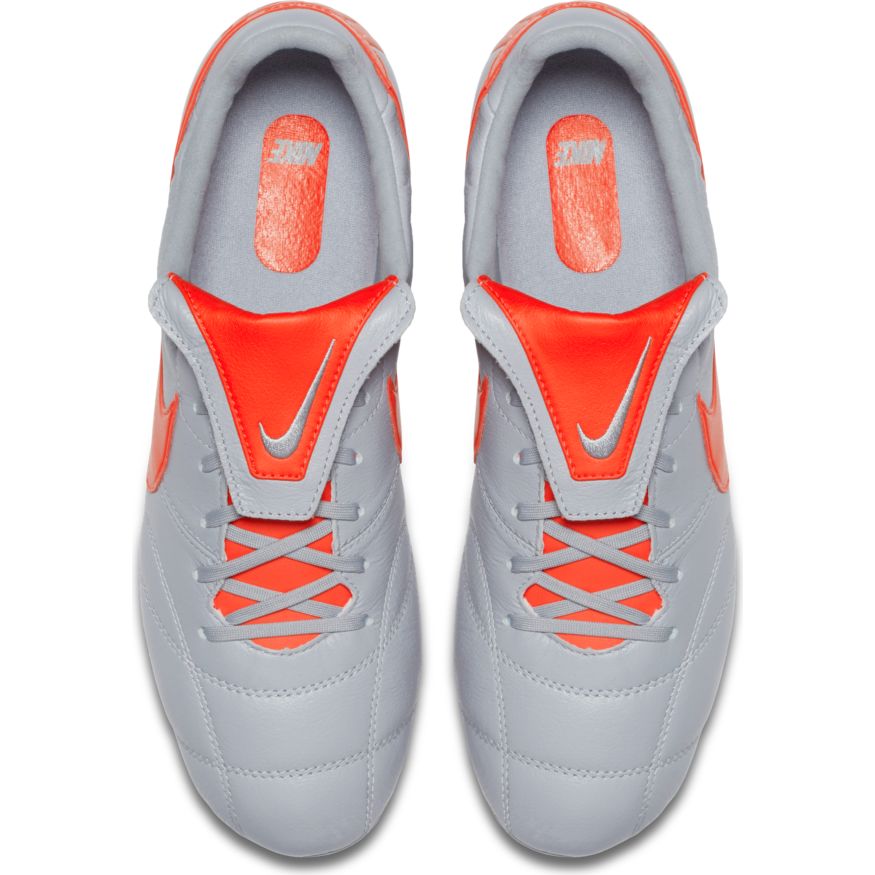 NIKE PREMIER II FG-WOLF GREY/CRIMSON