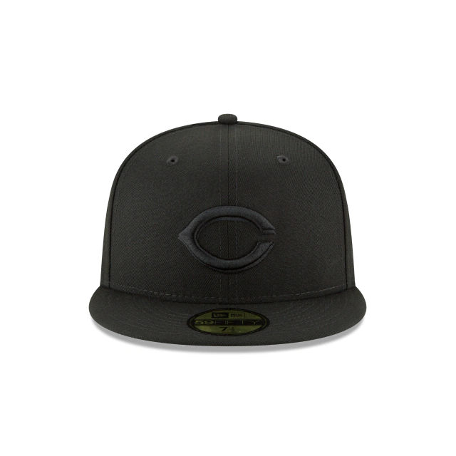 Cincinnati Reds NEW ERA BASIC 59FIFTY FITTED-BLACK/BLACK