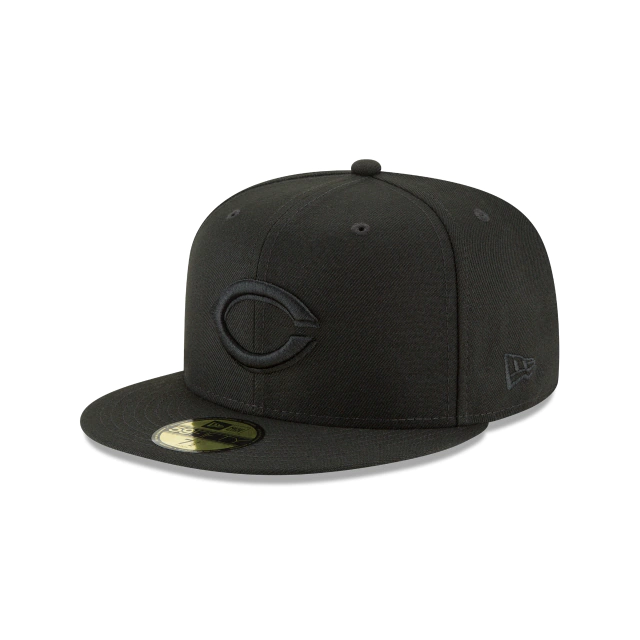 Cincinnati Reds NEW ERA BASIC 59FIFTY FITTED-BLACK/BLACK