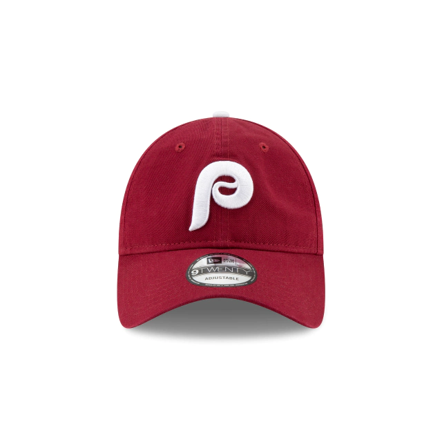 Philadelphia Phillies New Era Cardinal Cooperstown Collection Core Classic Replica 9TWENTY Adjustable Hat