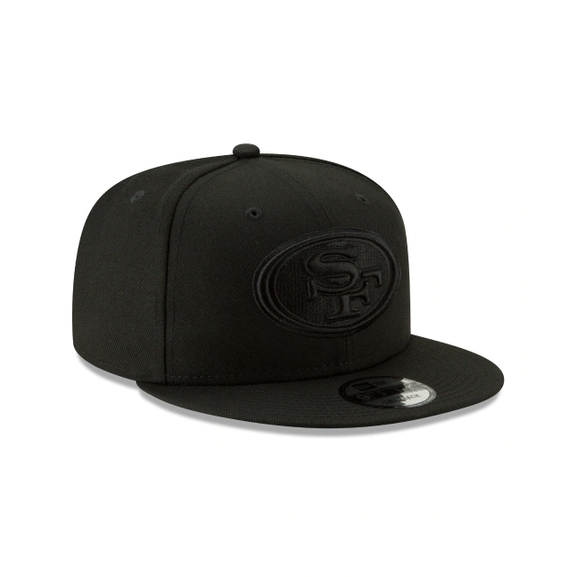 New Era San Francisco 49ers Basic 9fifty Snapback-Black/Black