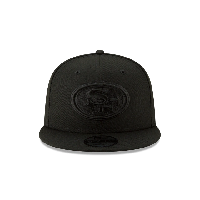 New Era San Francisco 49ers Basic 9fifty Snapback-Black/Black