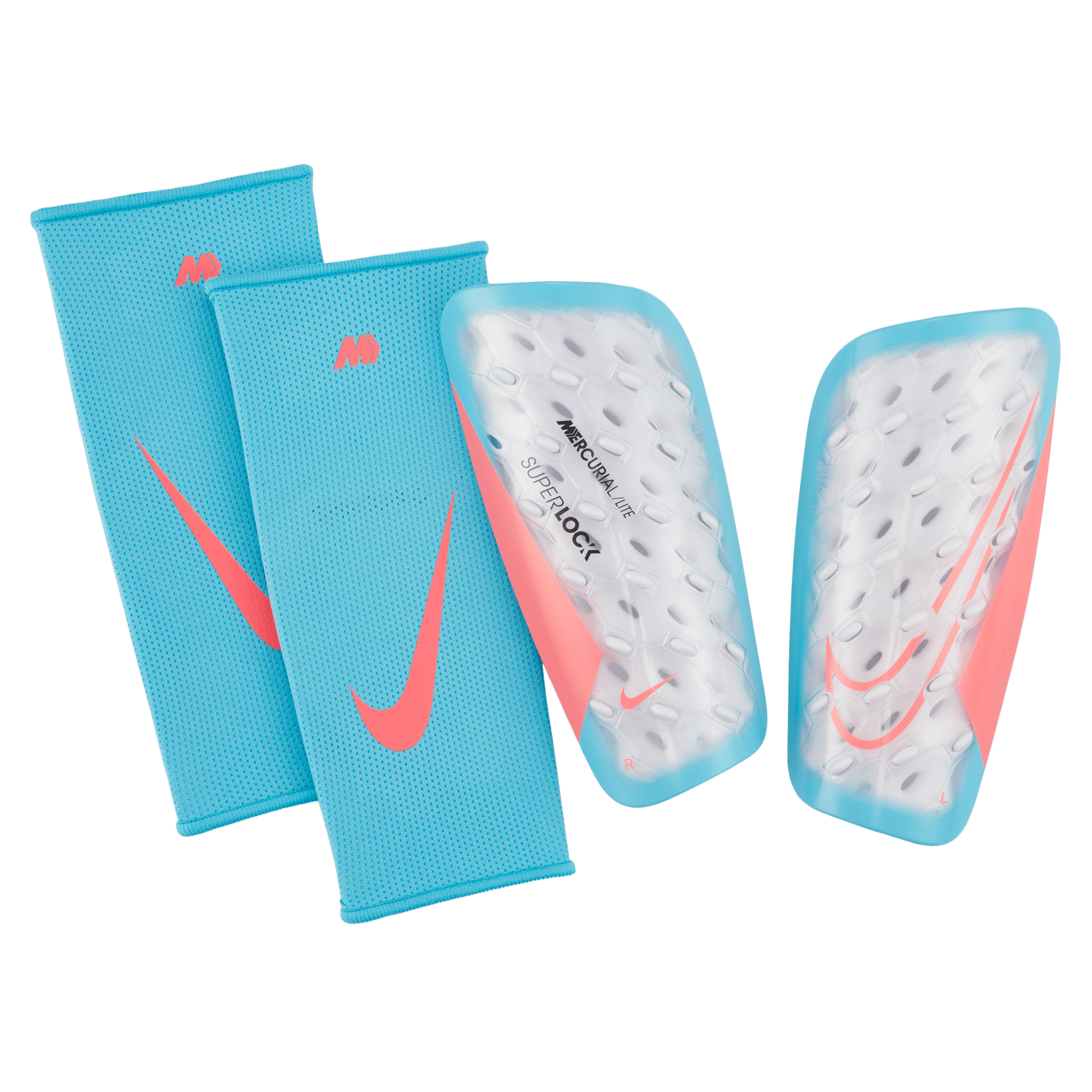 Nike Mercurial Lite SuperLock Soccer Shin Guards