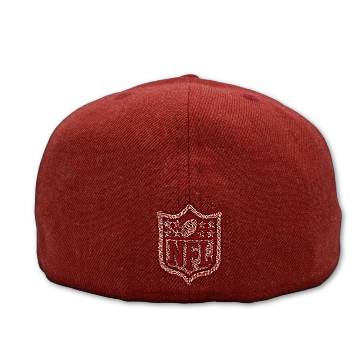 San Francisco 49ers New Era 59FIFTY Logo-RED/ROSE NVSOCCER.COM THE COLISEUM