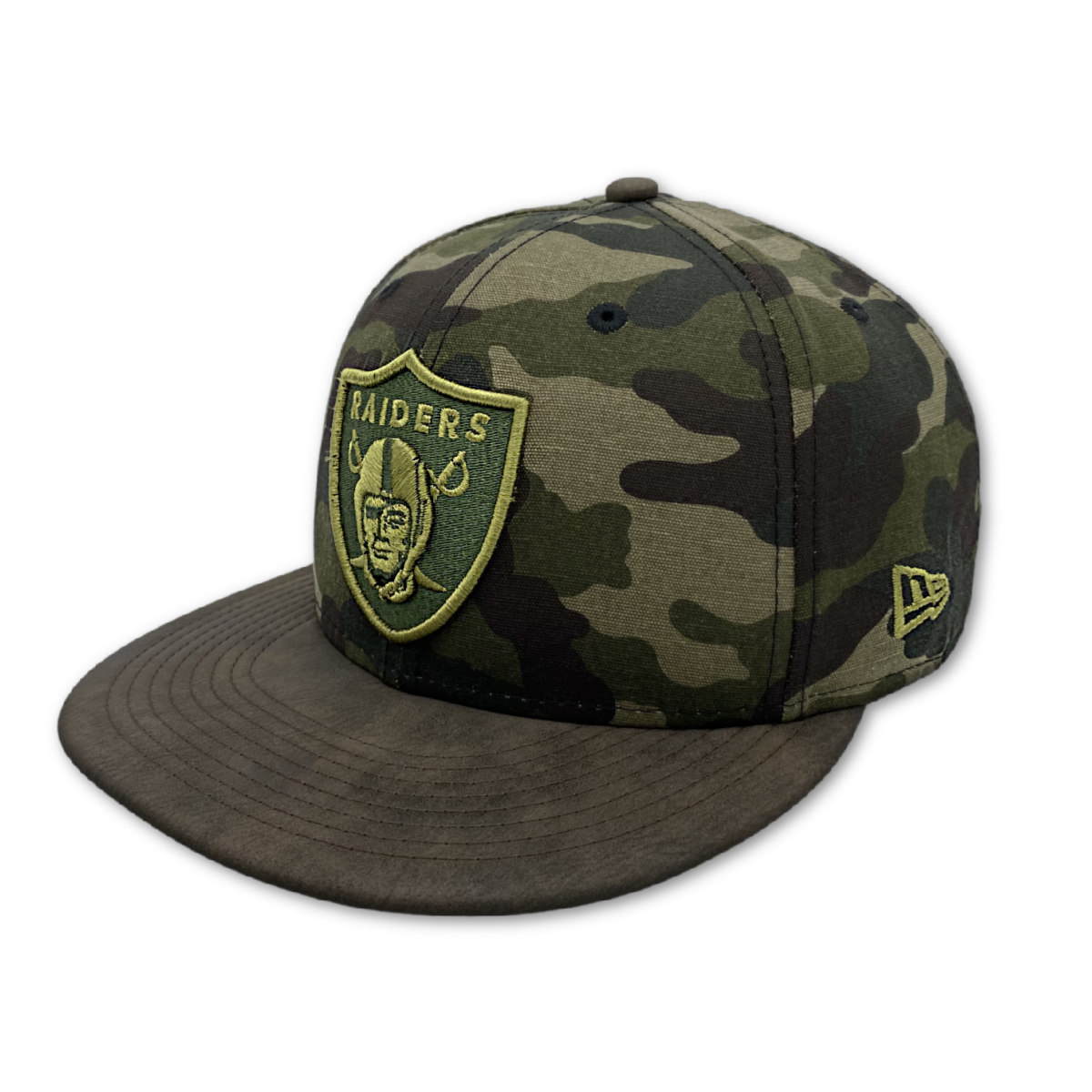 Las Vegas Raiders 59Fifty Fitted Logo Leather-Camo nvsoccer.com The Coliseum