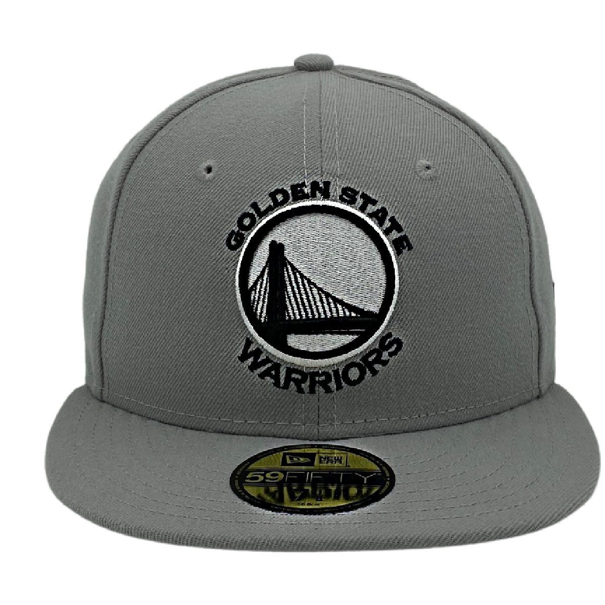 GOLDEN STATE WARRIORS NEW ERA 59FIFTY HAT-GREY/WHITE Nvsoccer.com Thecoliseum