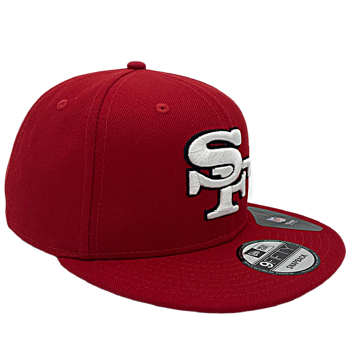 San Francisco 49ers Logo Elements Collection-RED/WHITE THE COLISEUM NVSOCCER.COM