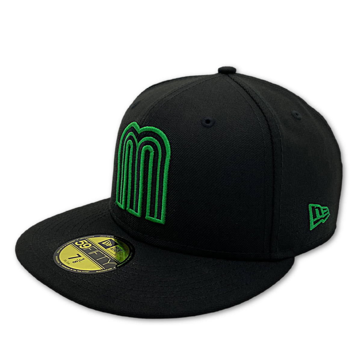 NEW ERA OFFICIAL WBC MEXICO TEAM 59FIFTY FITTED HAT-BLK