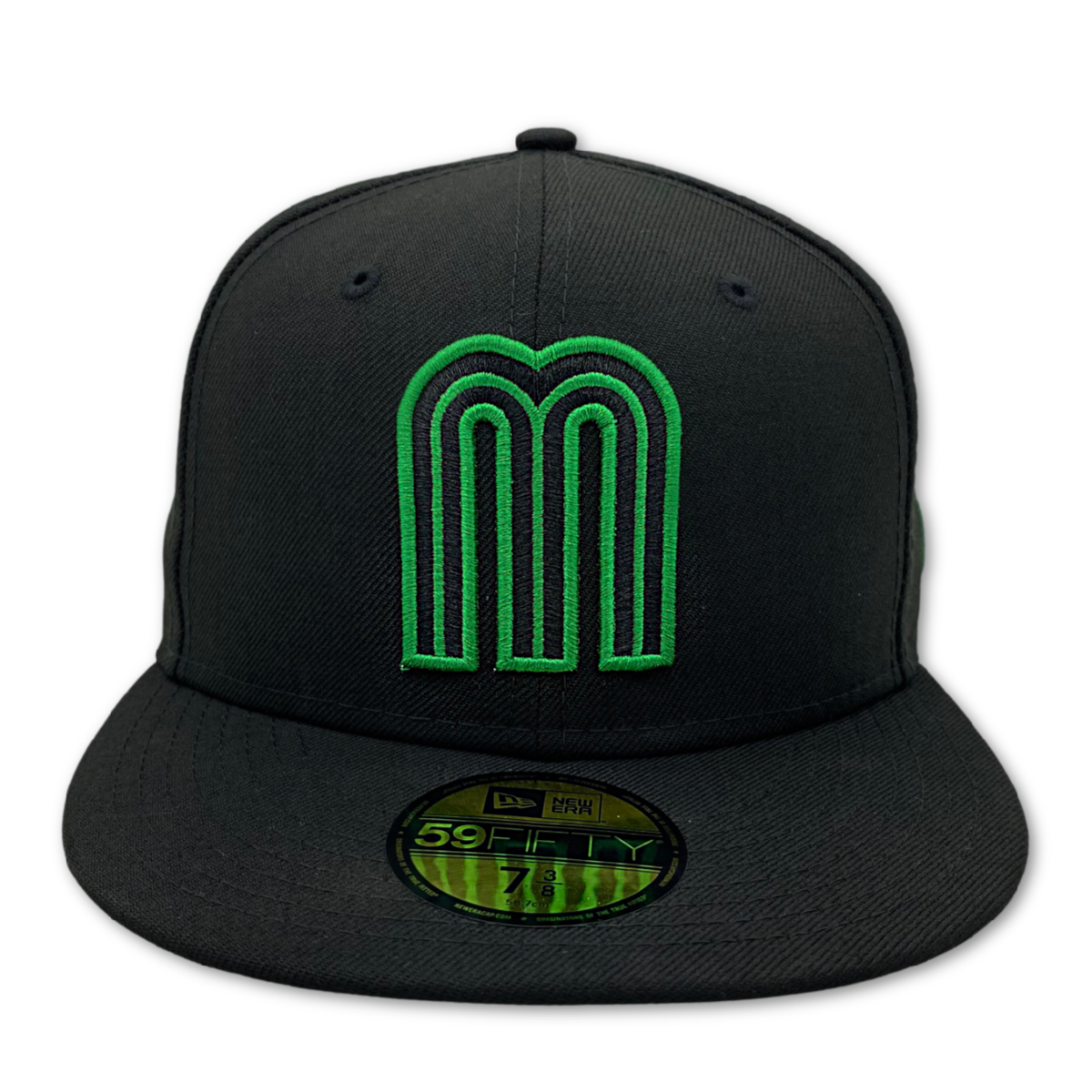 NEW ERA OFFICIAL WBC MEXICO TEAM 59FIFTY FITTED HAT-BLK