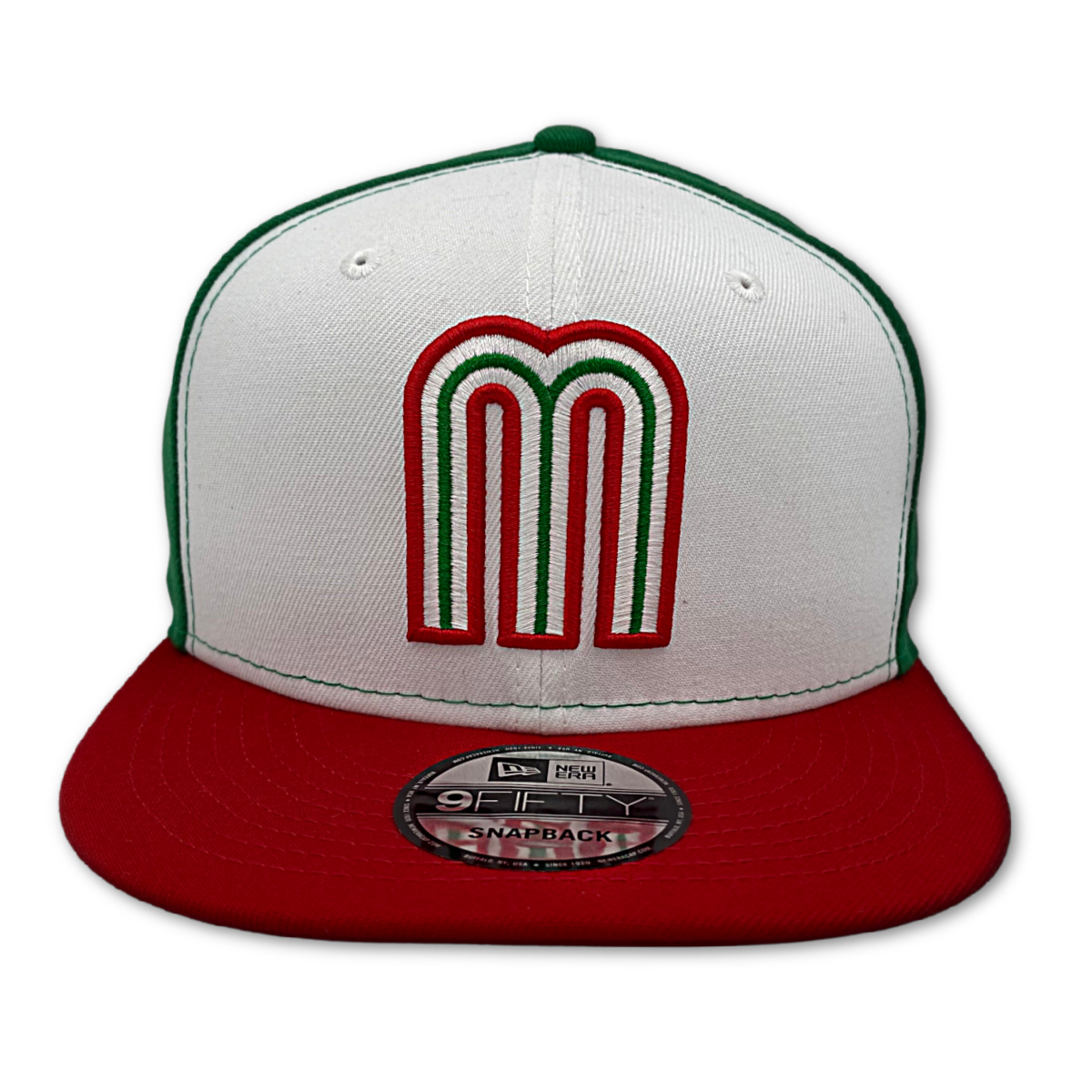 NEW ERA OFFICIAL WBC MEXICO TEAM TRI COLOR 9FIFTY FITTED HAT nvsoccer.com The Coliseum