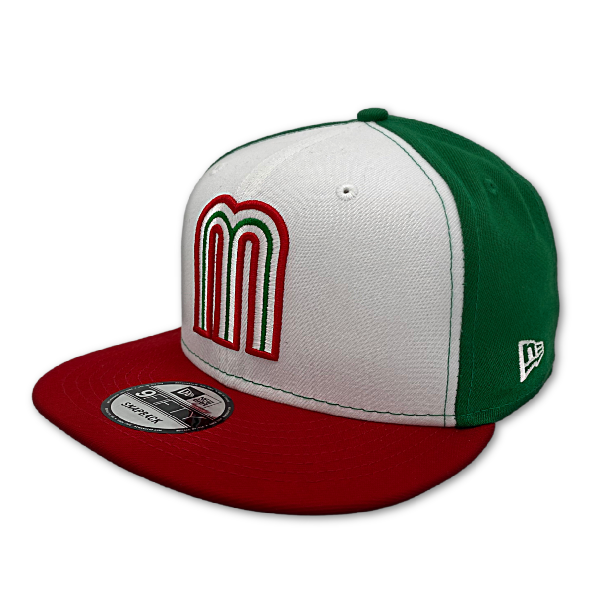 NEW ERA OFFICIAL WBC MEXICO TEAM TRI COLOR 9FIFTY FITTED HAT nvsoccer.com The Coliseum