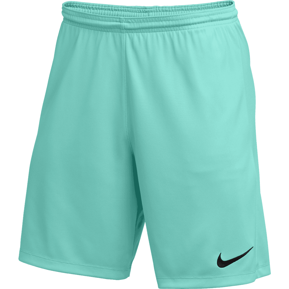 Nike Men's Dri-FIT Park III Shorts - Hyper Turq/Black