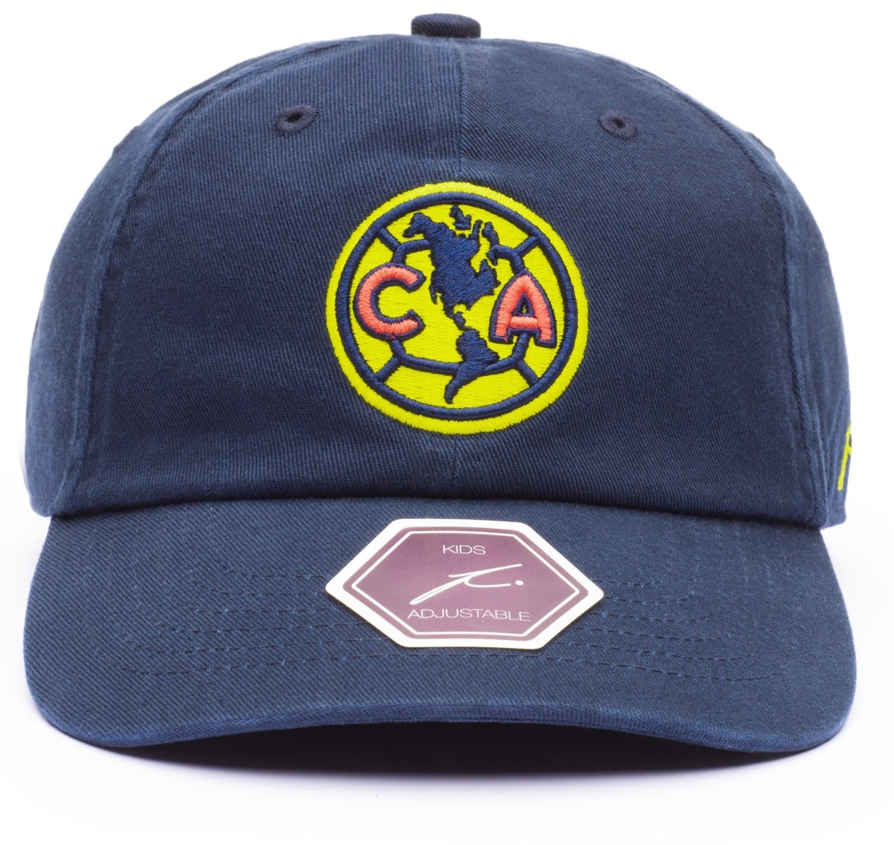FI COLLECTION CLUB AMERICA YOUTH NAVY ADJUSTABLE CAP