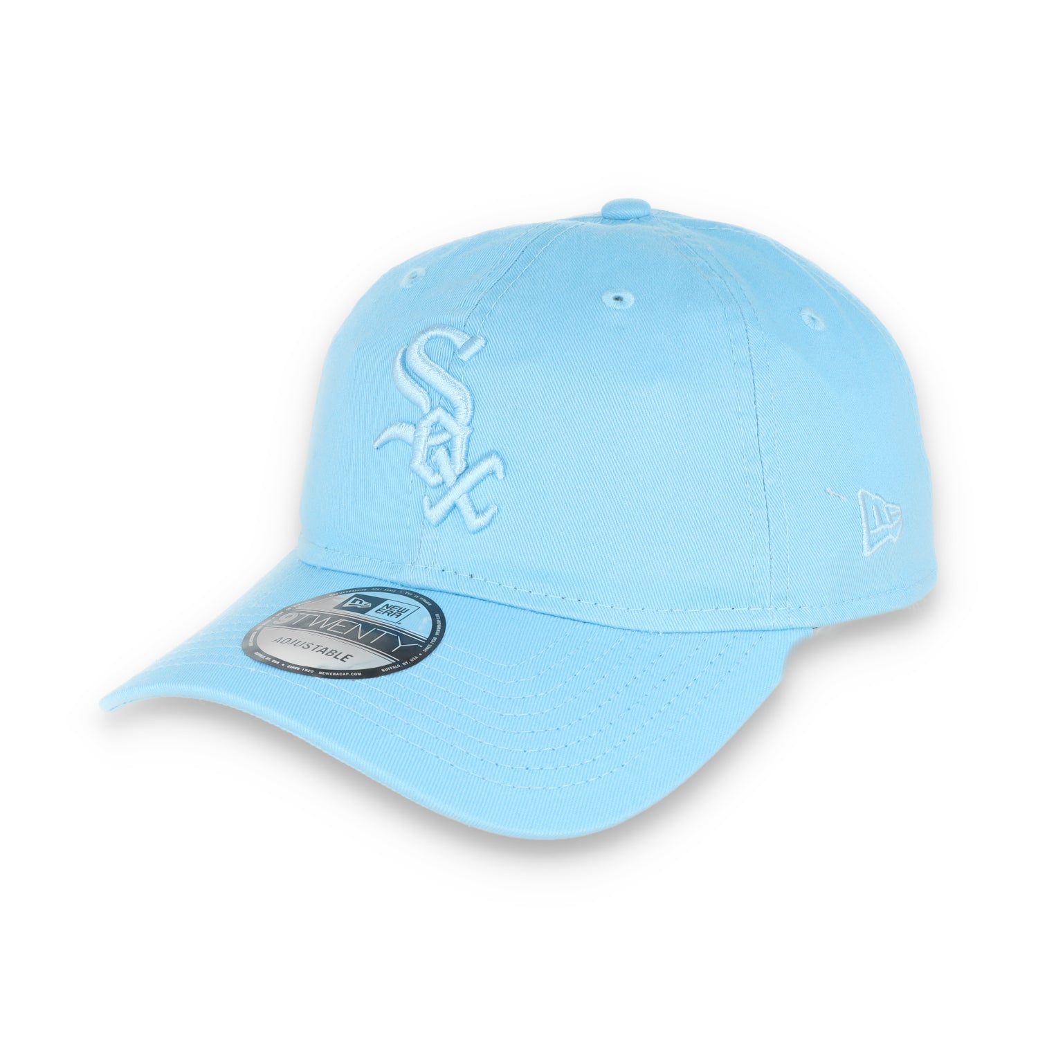New Era Chicago White Sox Color Pack 9TWENTY Adjustable Hat- Baby Blue