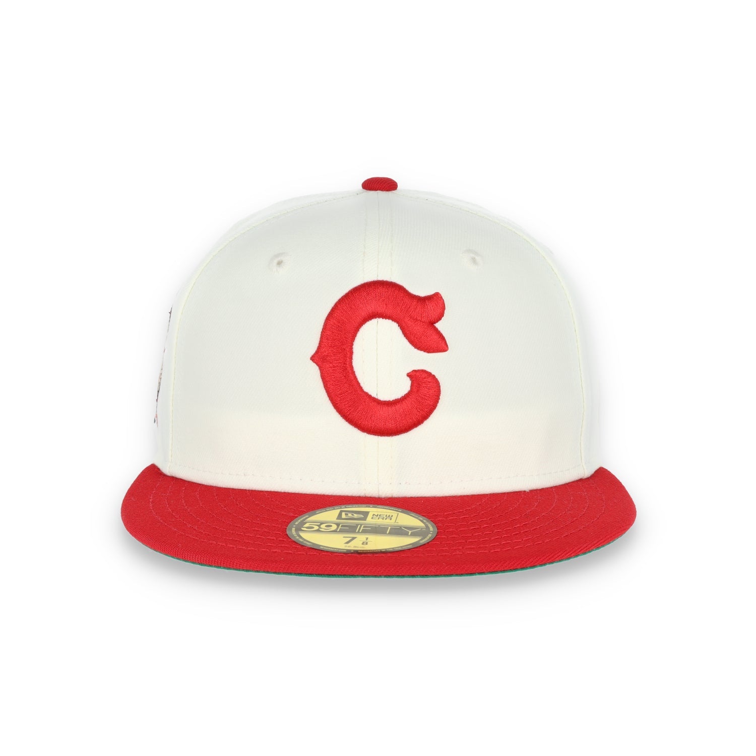 New Era Cleveland Indians 1935 All Star Game Patch 59FIFTY Fitted Ivory Hat