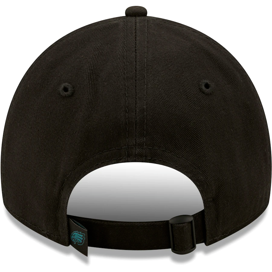 Philadelphia Eagles New Era Black 2.0 Core Classic 9TWENTY Adjustable Hat