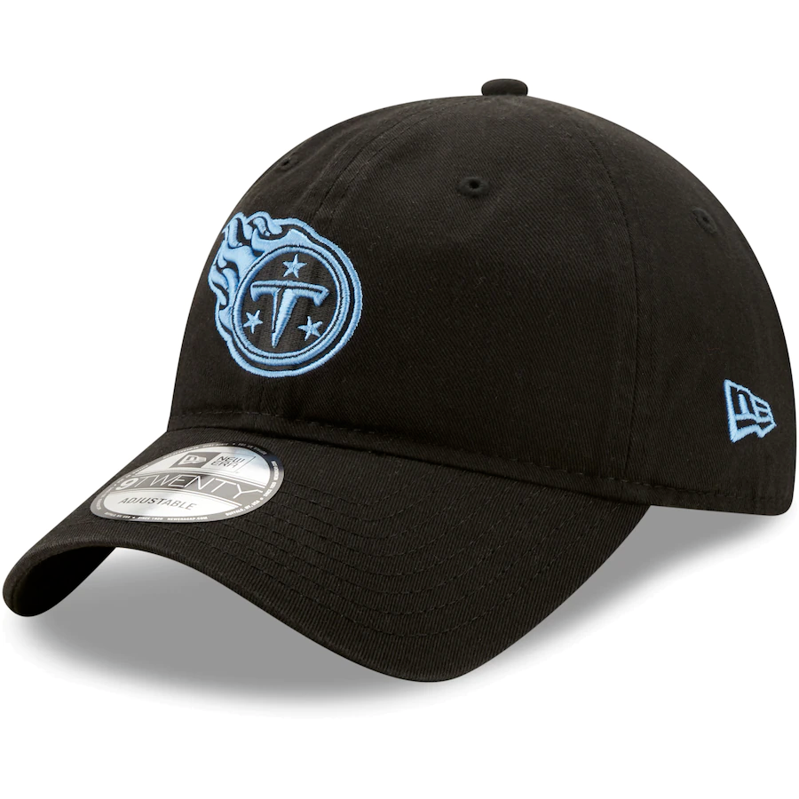 Tennessee Titans New Era 2.0 Core Classic 9TWENTY Adjustable Hat - Black