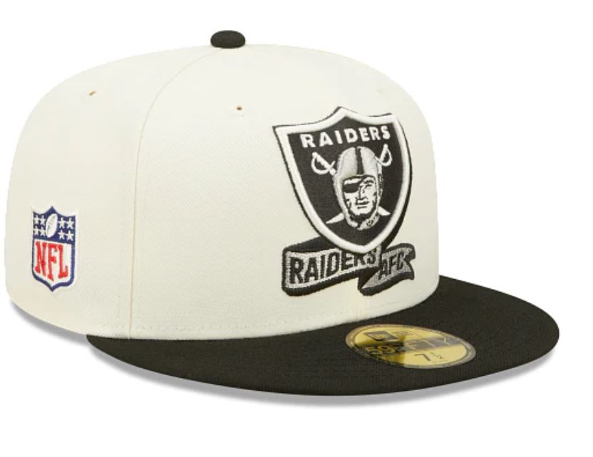 NEW ERA LAS VEGAS RAIDERS OFFICIAL ON-FIELD SIDELINE 59FIFTY FITTED