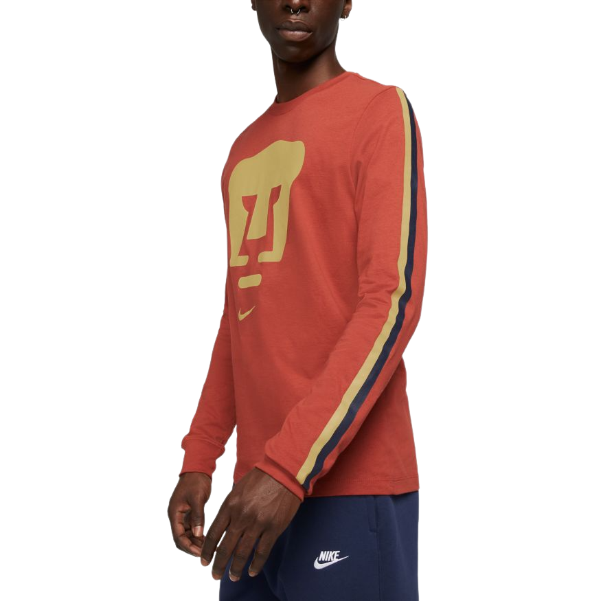 Nike Pumas UNAM Men's Long-Sleeve Soccer T-Shirt
