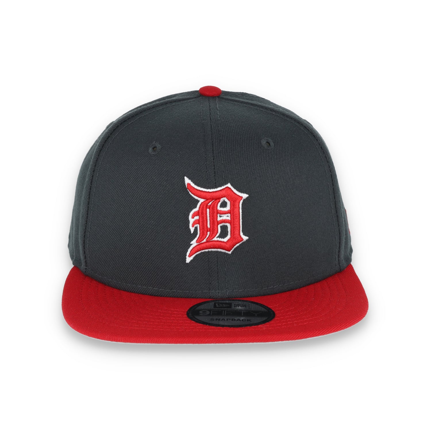New Era Detroit Tigers 2-Tone Color Pack 9FIFTY Snapback Hat- Grey/Scarlet