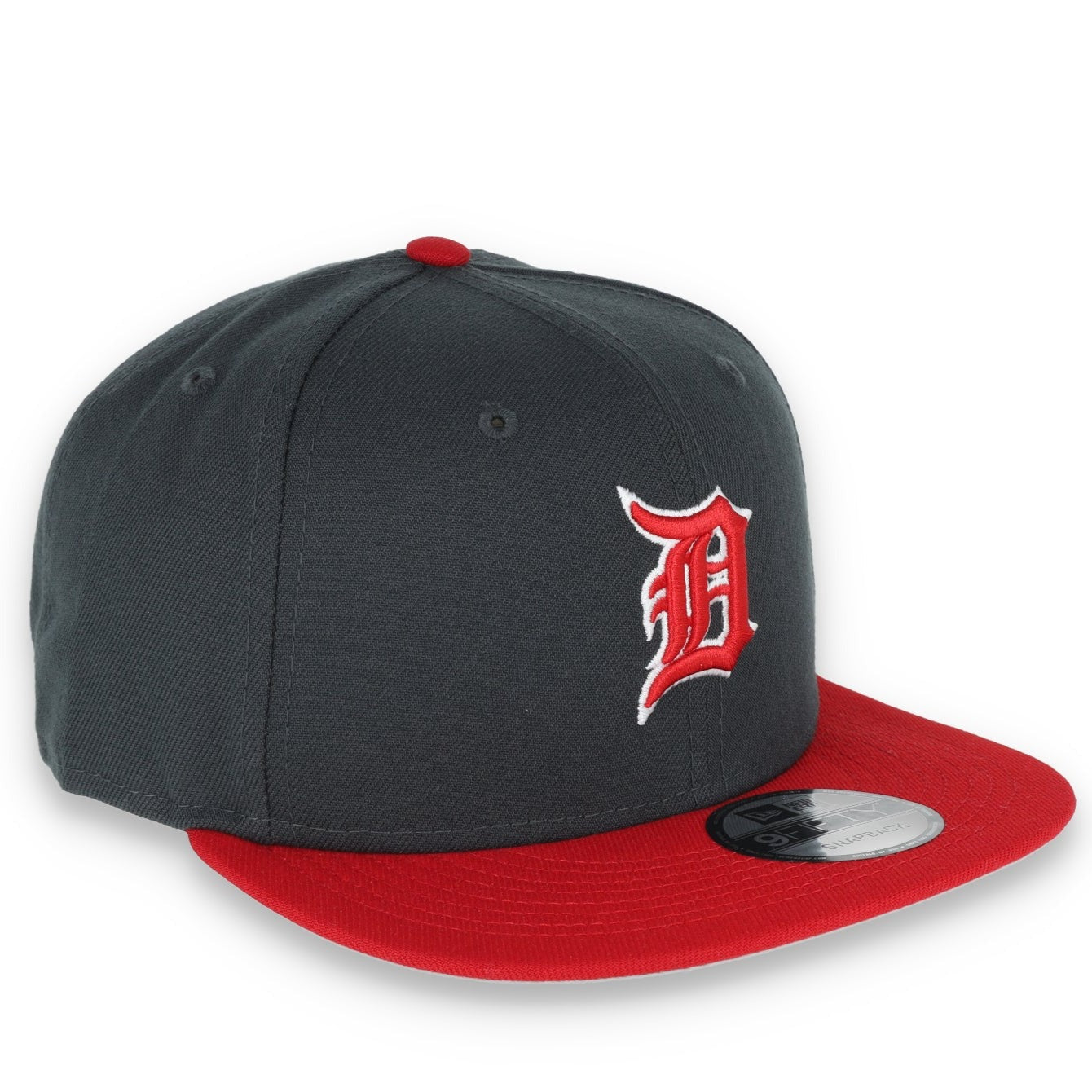 New Era Detroit Tigers 2-Tone Color Pack 9FIFTY Snapback Hat- Grey/Scarlet