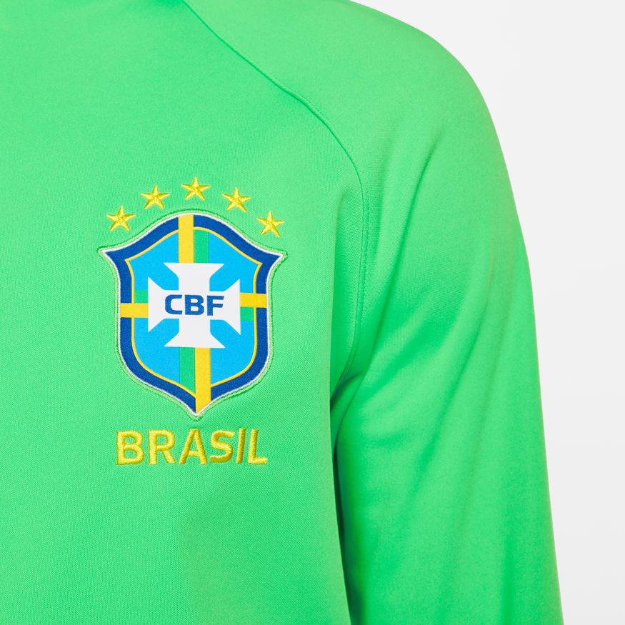 Nike Men's Brazil Academy Pro Knit Soccer Jacket