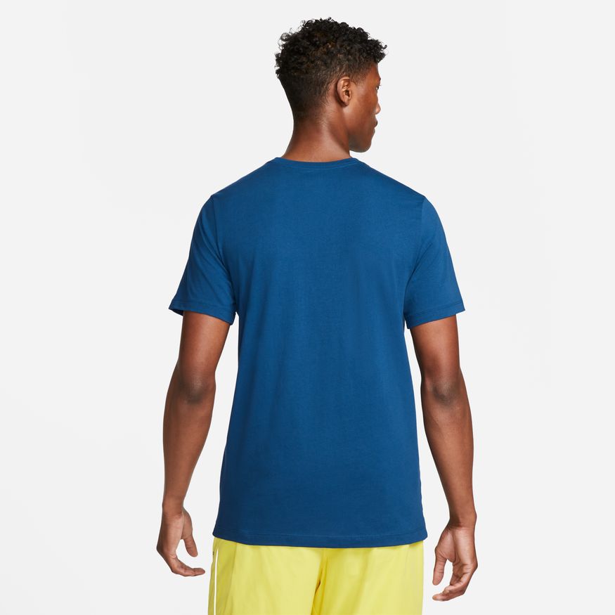Nike Men's Brasil T-Shirt-Blue
