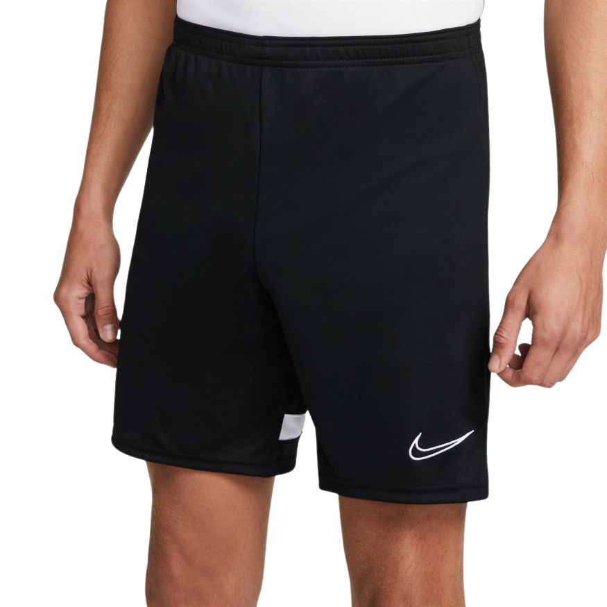 Nike Dri-FIT Academy Men's Knit Soccer Shorts-BLACK/WHITE