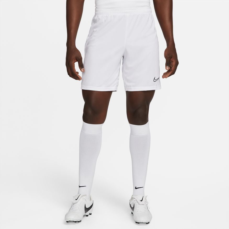 Nike Dri-FIT Academy Men's Knit Soccer Shorts-WHITE