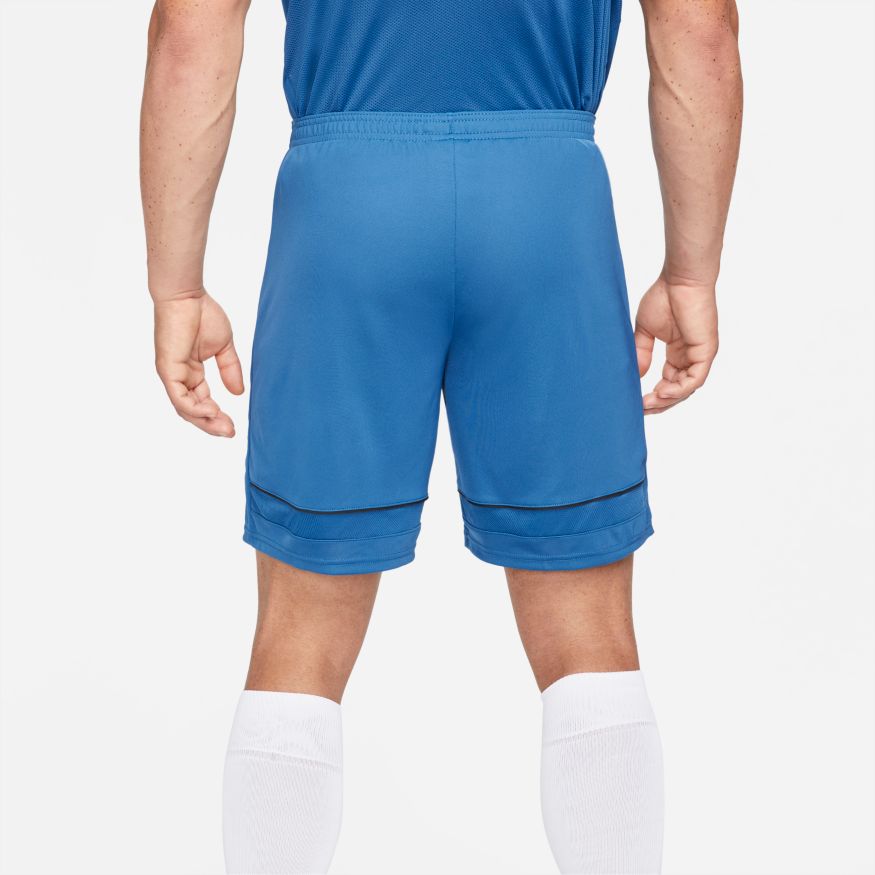 Nike Dri-FIT Academy Men's Knit Soccer Shorts-DK MARINA BLUE/BLACK