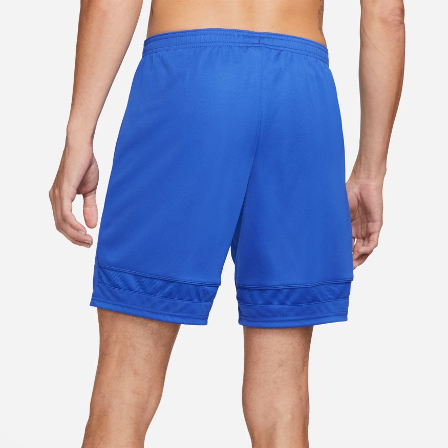 Nike Dri-FIT Academy Men's Knit Soccer Shorts-GAME ROYAL/WHITE