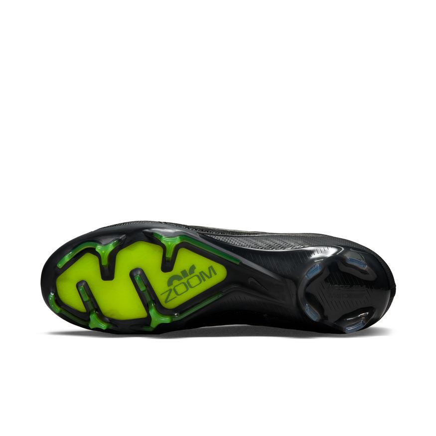 Nike Zoom Mercurial Vapor 15 Elite FG-BLACK/DK SMOKE GREY-SUMMIT WHITE-VOLT