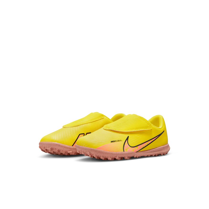 Nike Jr. Mercurial Vapor 15 Club TF-Yellow Strike/Sunset Glow