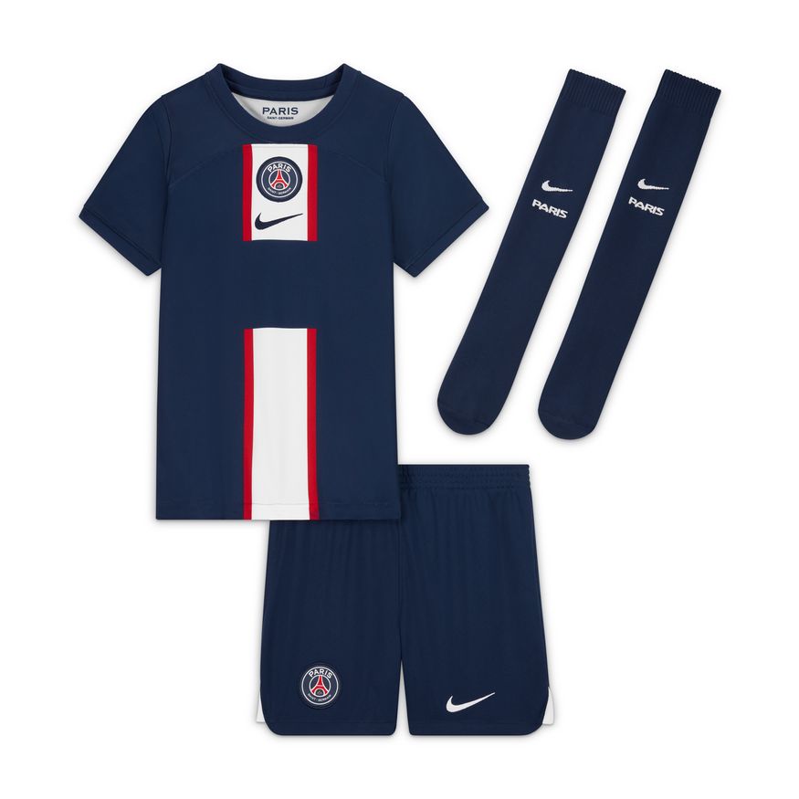 Nike Paris Saint-Germain Home Little Kids' Soccer Kit 2022/23
