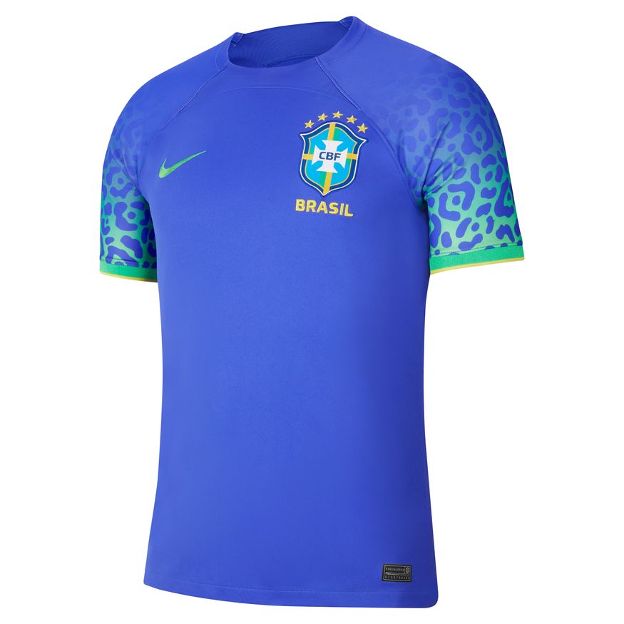 Nike Men's Brazil Stadium Away Dri-FIT Soccer Jersey 2022/23