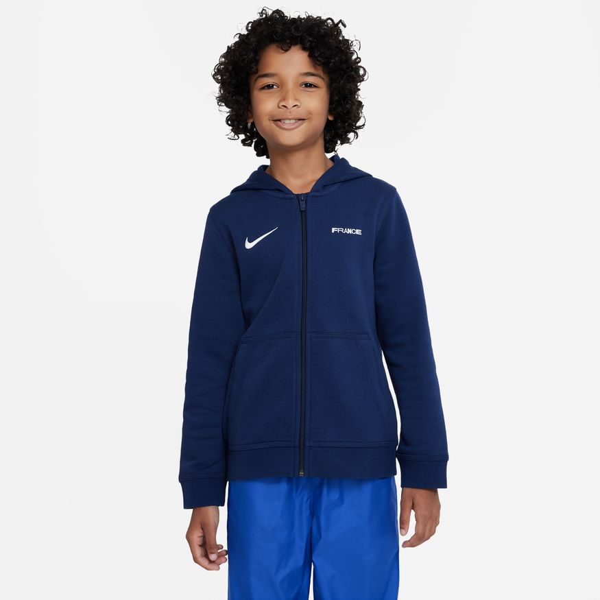 Nike France Big Kids' (Boys') Full-Zip Hoodie
