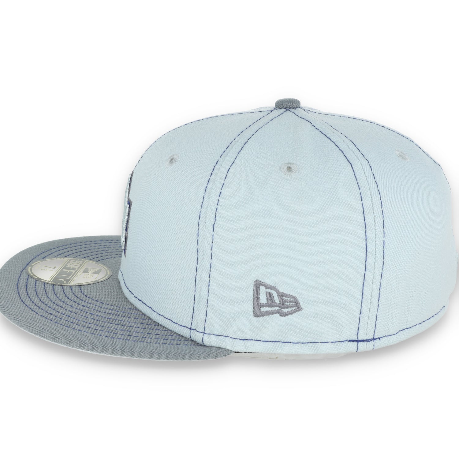 New Era Los Angeles Dodgers Gray Pop 59FIFTY Fitted Hat- Gray
