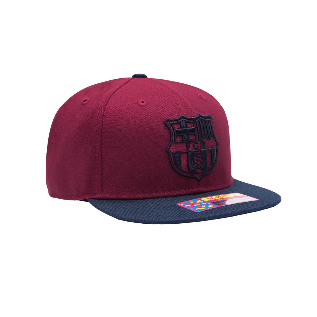 FI FC Barcelona America's Game Snapback Adjustable Hat