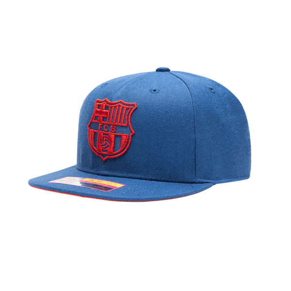 Fan Ink FC Barcelona Crayon Snapback Hat