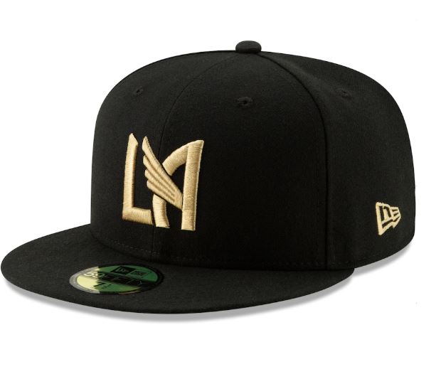 LOS ANGELES FC NEW ERA LAFC BASIC FITTED 59FIFTY-BLACK
