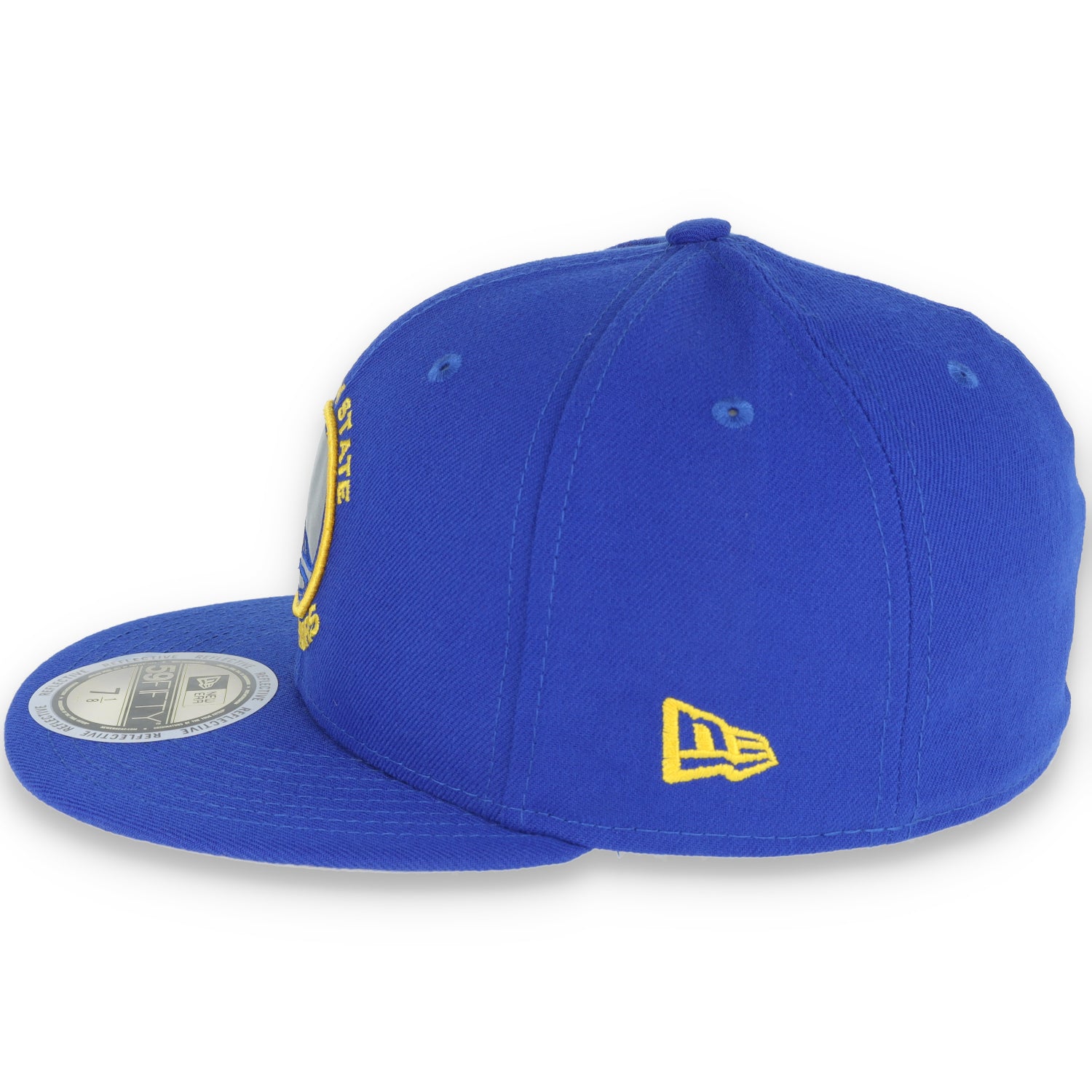 GOLDEN STATE WARRIORS REFLECTIVE BASIC 59FIFTY HAT-ROYAL BLUE