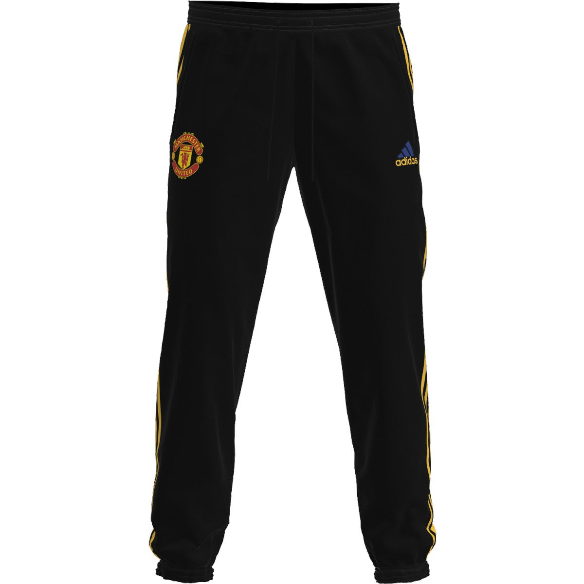 Adidas Manchester United Icon Woven Pants-Black