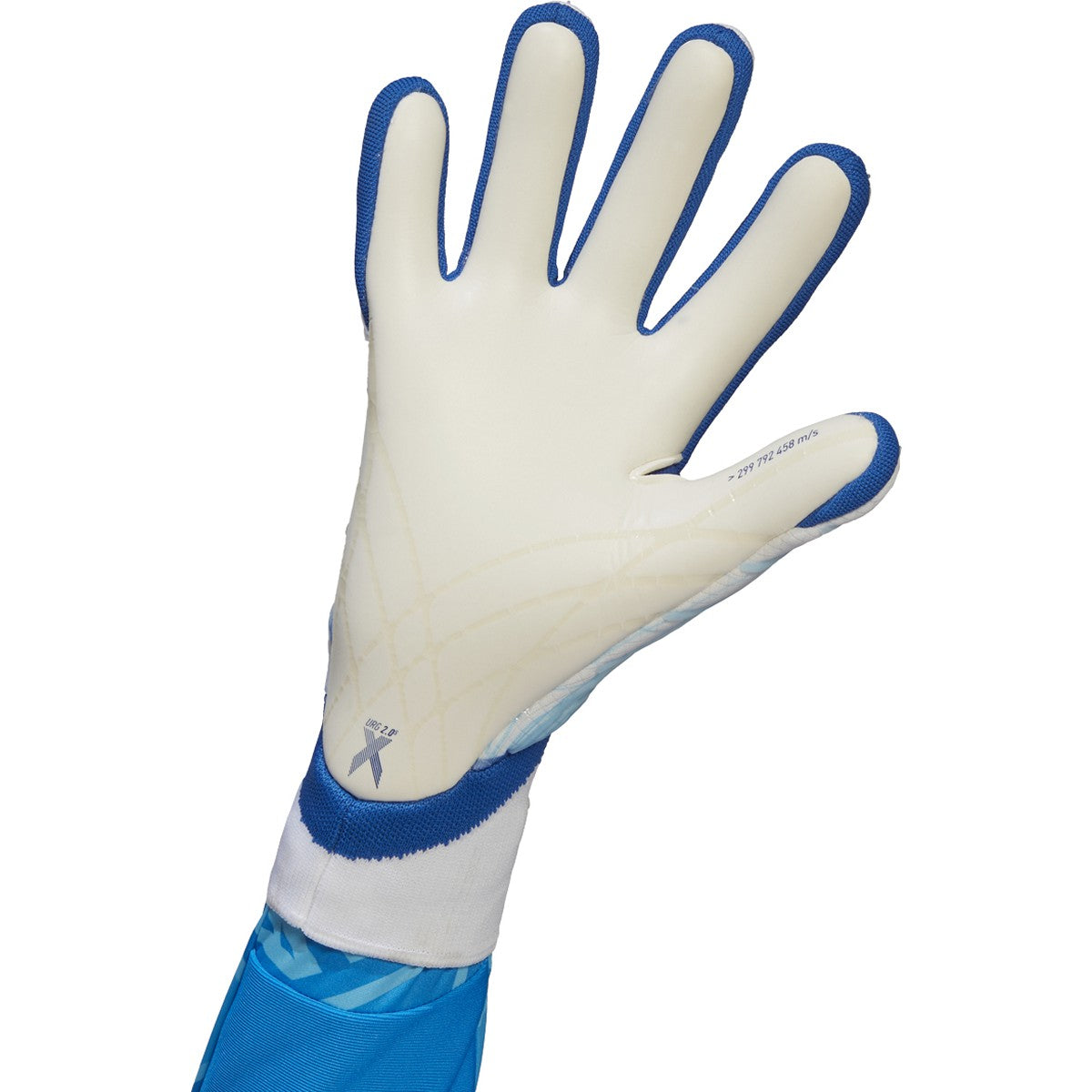 Adidas X Gloves Pro - White/Hi Res Blue