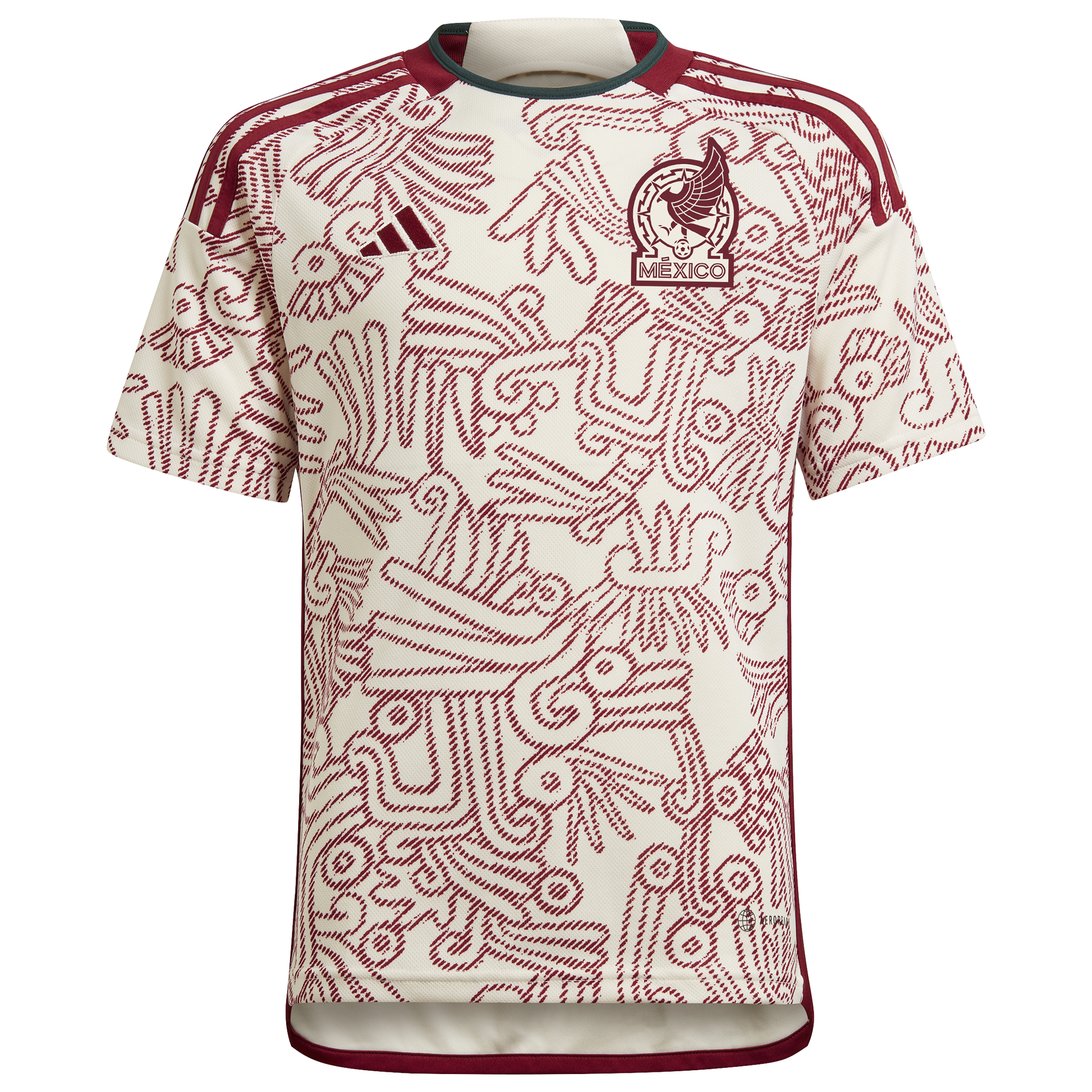 Adidas Youth Mexico Away Jersey 2022