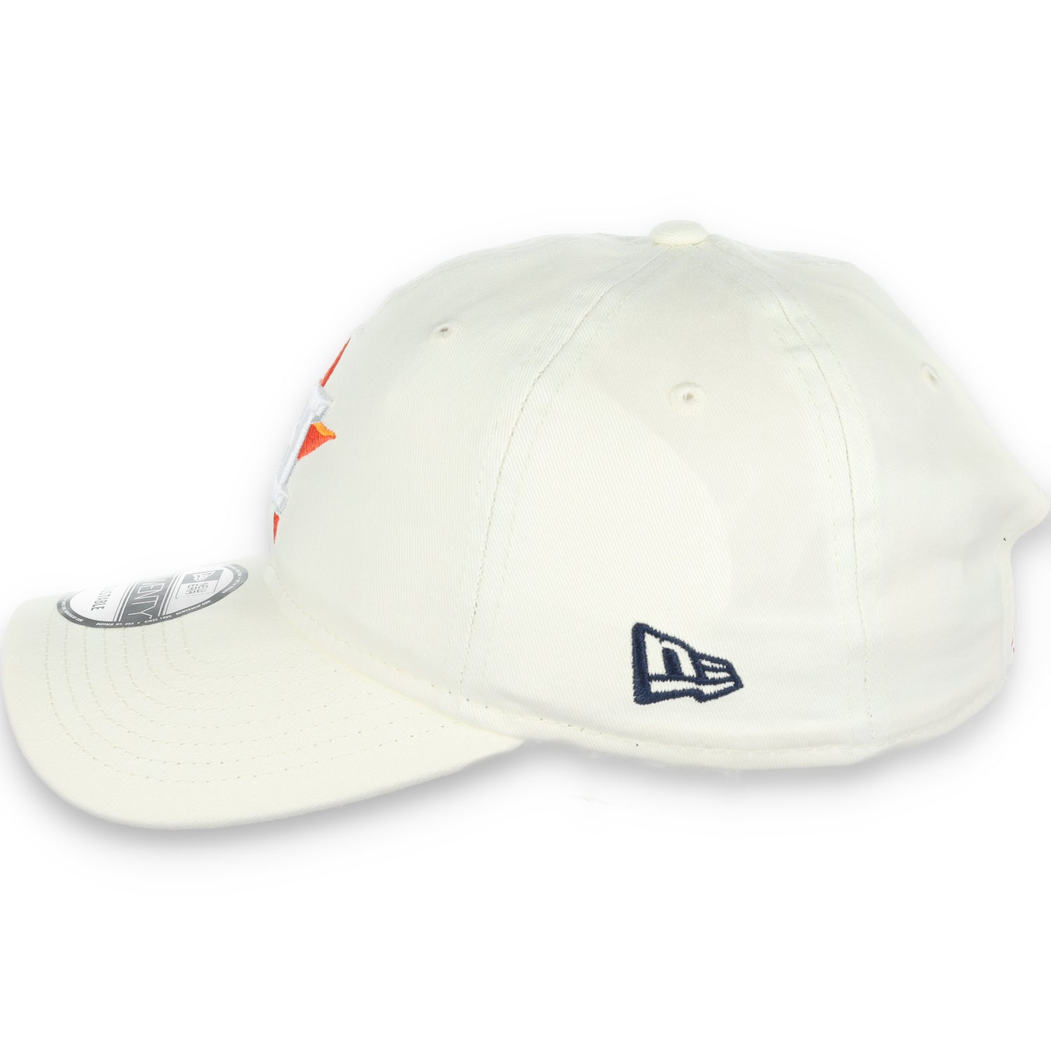 New Era Houston Astros Core Classic 2.0 9Twenty Adjustable Hat-Ivory