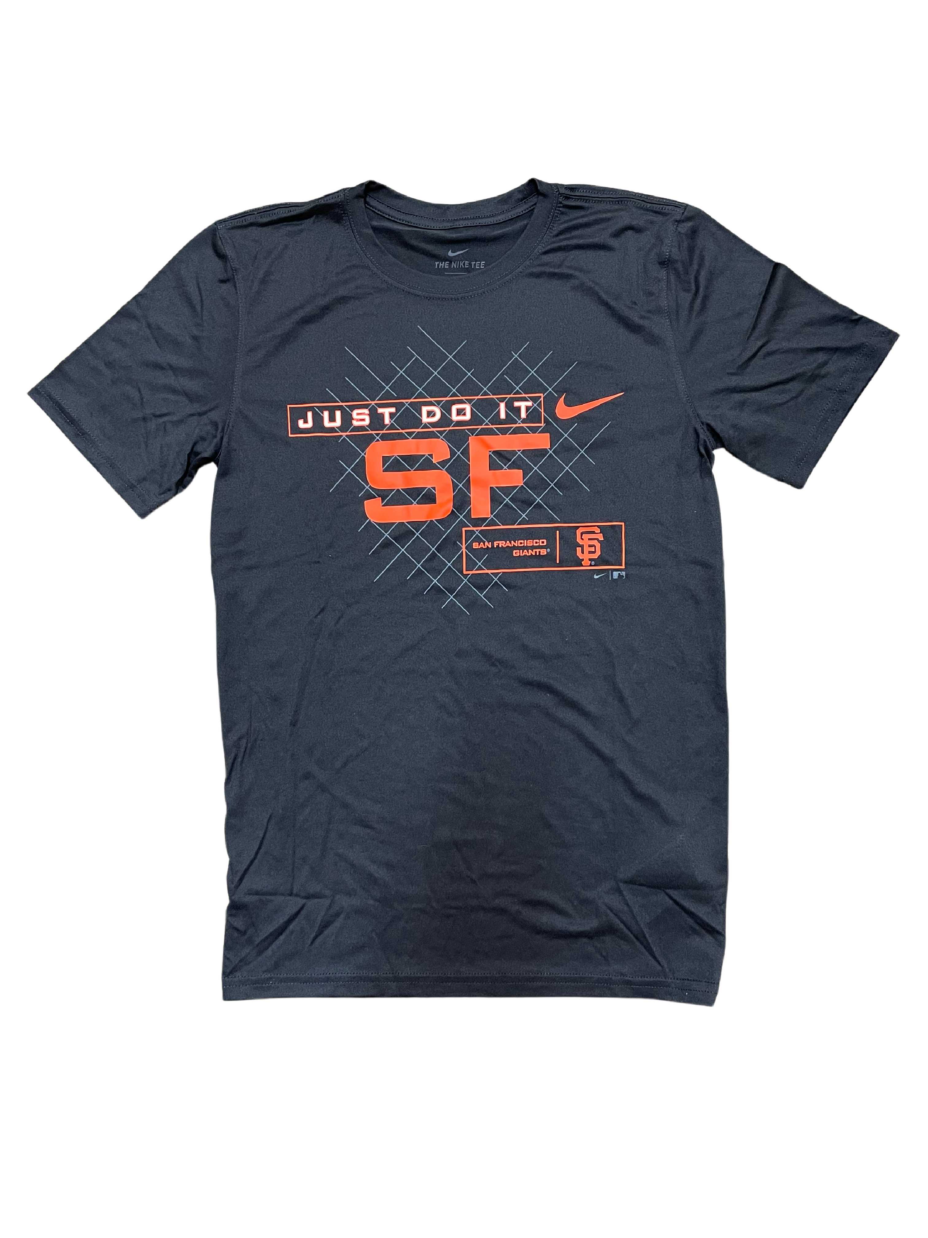 Nike San Francisco Giants Essential Primetime JDI T-Shirt - Black